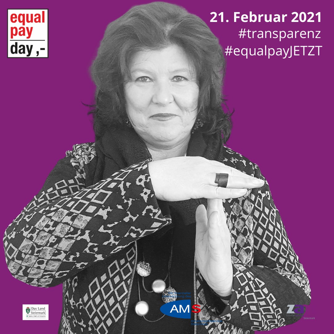 Equal Pay Day Mitmachkampagne - ZAM Steiermark